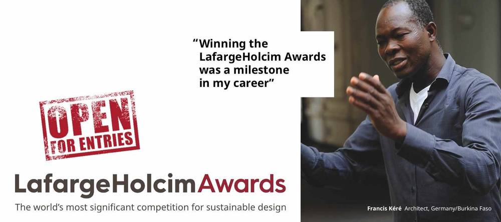 LafargeHolcim Awards for Sustainable Construction 2019-2019年LafargeHolcim可持续建筑奖