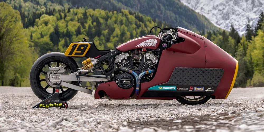 印度摩托车改装队在冰上竞速的阿帕卢萨V2.0